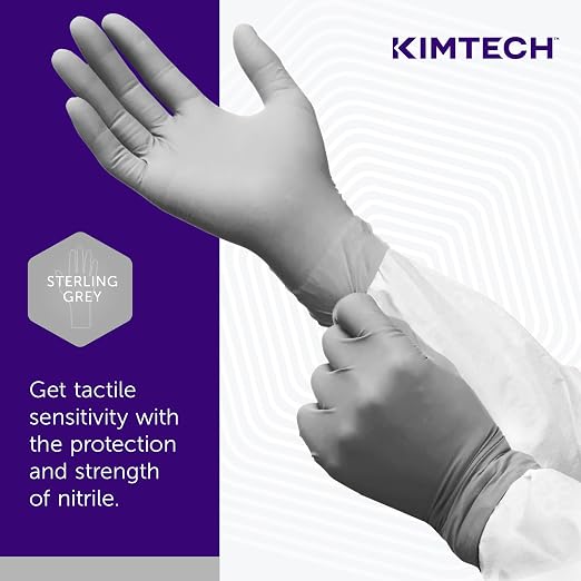 Kimtech™ Sterling Nitrile-Xtra™ Exam Gloves (53141), 3.5 Mil, Ambidextrous, 12", XL (100 Gloves/Box)