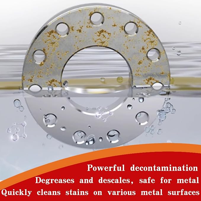 Heavy Duty Degreaser & Cleaner for Metal, Tools & Automotive Parts, Industrial Strength Cleaner for Hardware Parts, Engine, Machinery | Fast Acting Multi-Surface Oil Grease Remover (3.8kg)