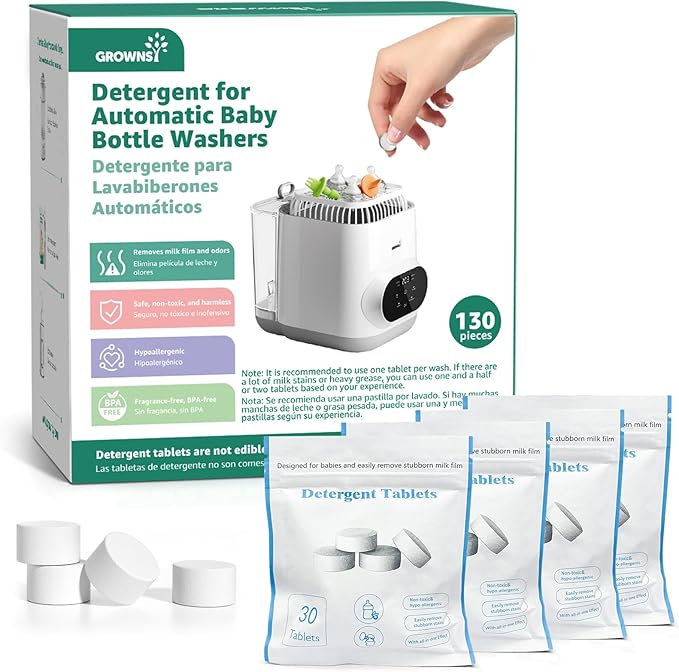 GROWNSY Descaler Tablets and Detergent Tablets