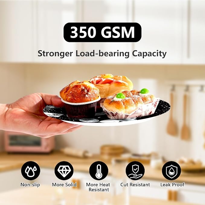 96Pcs 13th Black and Silver Birthday Party Supplies Cheers to 13 Years Plates and Napkins Disposable Happy 13th Birthday Tableware Set for 13 Years Old Graduation Party Serves 24