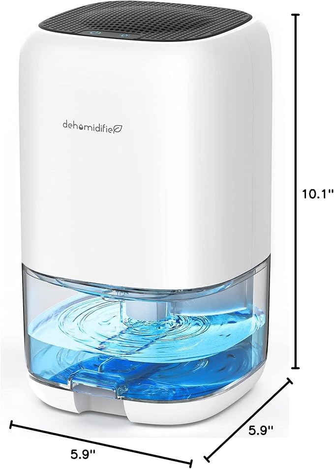 Dehumidifier,35 OZ Small Dehumidifiers for Bedroom for Home,Quiet with Auto Shut Off,Dehumidifiers-for Bedroom (280 sq. ft),Bathroom,RV,Closet,White,(Pack of 12)