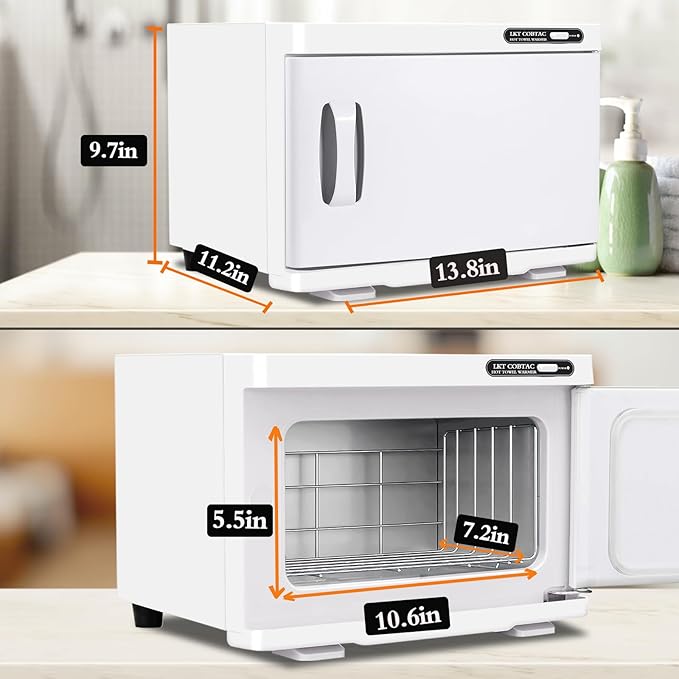 Hot Towel Warmer,8L Towel Warmer Cabinet Medium Capacity Esthetician Warmer Heater for Facial Spa, Beauty Salon or Personal Home Use