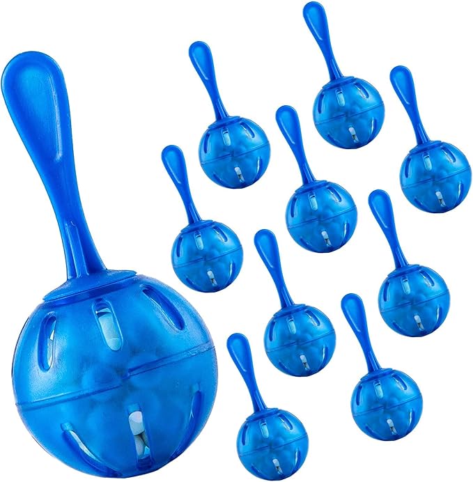 Humidifier Cleaner Ball, 10 Pack, Silver Ion Humidifier Tank Cleaner, Prevents Hard Water Build-up & Mold, Long-Lasting Water Purifier for All-Season Use, Fits Most Humidifiers, Fish Tanks & Vases