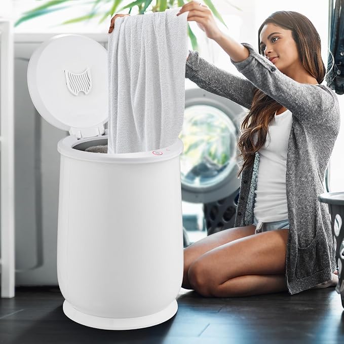 WELLHUT 21L Hot Towel Warmer Bucket, Bathroom Towel Warmers with Fragrance Holder, Insulation Function, Overheat Protection Device & Hot Surface Indicator, Blanket Towel Warmers for Bathroom