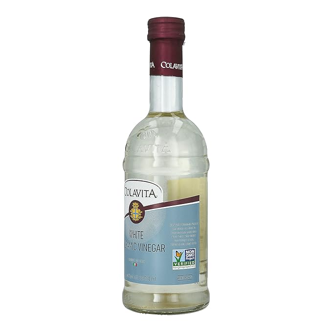 Colavita White Balsamic Vinegar, 17 Fl Oz (Pack of 6)