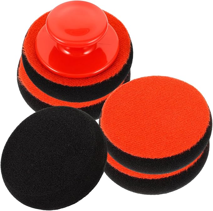 Mobestech Sponges Car Waxing Sponge Detail Polishing Pads for Car Wax Applicator