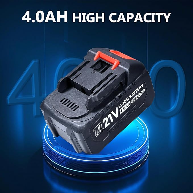 mini Cordless Dry Blower Small Leaf Blower Turbo Blades，130000RPM with 1 Battery，for Blowing dust Leaves Keyboards mainframes car Indoor Outdoor Lightweight