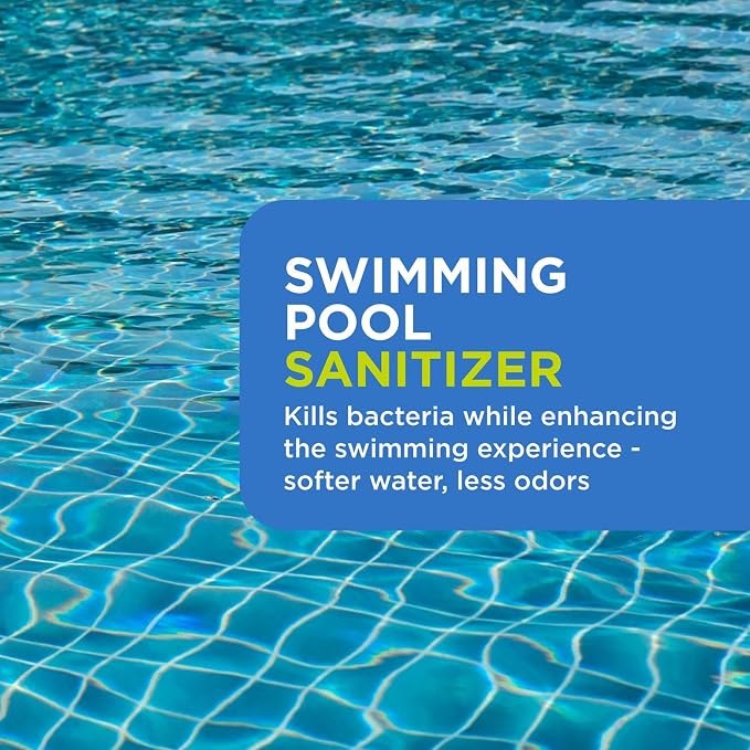 Flippin’ FROG Floating Sanitizer System for Pools 2,000 to 5,000 Gallons - Prefilled Floater with Sanitizing Minerals and Chlorine for Easy Pool Treatment & Maintenance - 4 Month Bundle+
