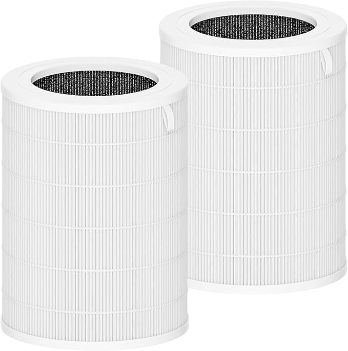Air180 Replacement Filter, Compatible with BISSELL® Air180 and Air180 Max Air Purifier, 3-IN-1 H13 True HEPA Filter Set, Compare to Part #3502, 2 Pack