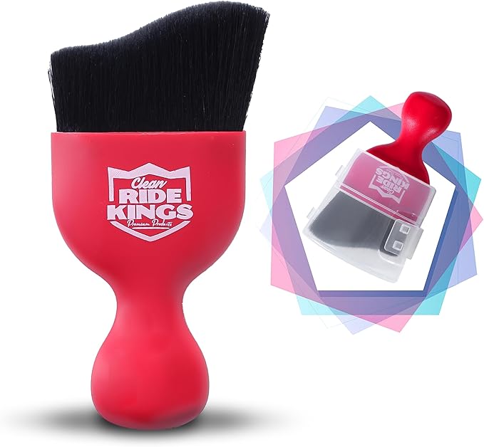 Car Duster with Red Car Detailing Brush