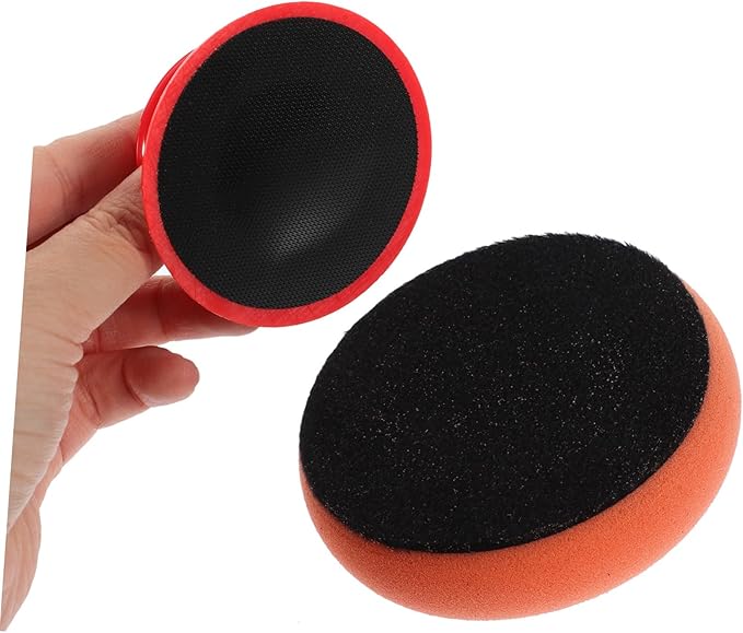 ULTECHNOVO 4sets Car Wax Buffer Auto Wax Buffer Buffing Pad Sponge Polishing Pads for Cars Polishing