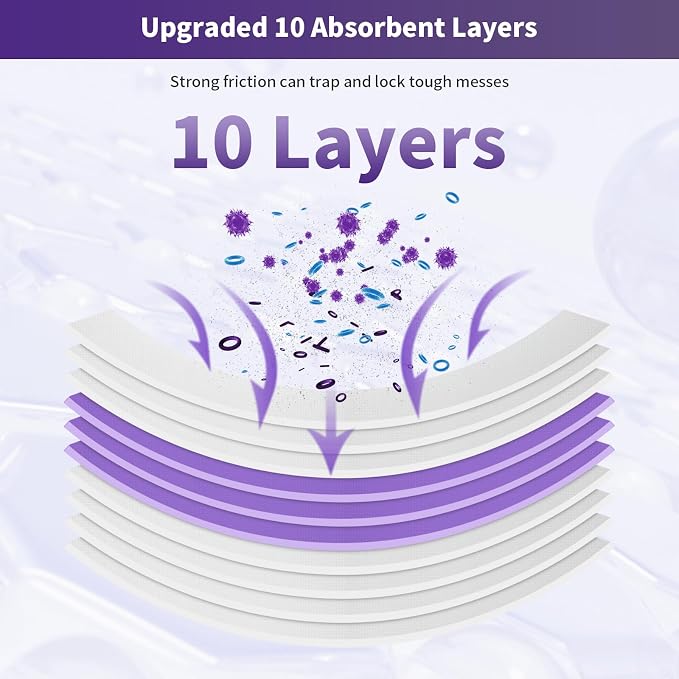 15 Pack Disposable Mopping Pads Refills for Swiffer PowerMop, Replacement with Power Mop RefillsPower Mop Pads, Spray PowerMop Mopping PadRefills for Floor Cleaning