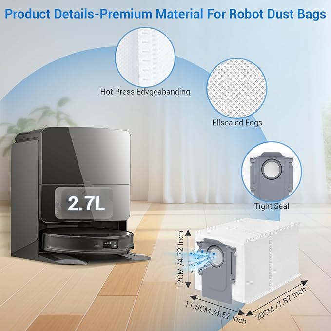 28 Pack Saros 10R Accessories for Roborock Saros 10R/Saros 20/Qrevo CurvX/G20s Ultra Replacement Part with 2 Red Roller,2 Black Roller,4 Hepa,6 Mop,6 Dust Bag,6 Side Brush,1 Screwdriver,1 Brush