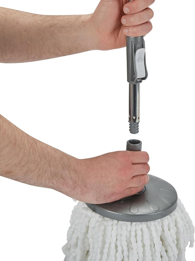 Kitchen Details 360 Deluxe Self-Wringing Mop with Detachable Bucket