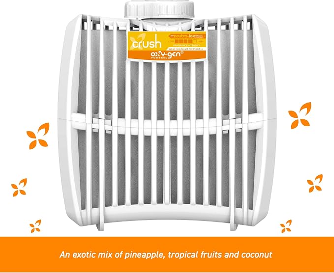 Oxygen-Pro - Crush, Tropical Waves Strong Fragrance Cartridge For Oxy-Gen Powered Commercial Air Fresheners and Deodorizers (6)