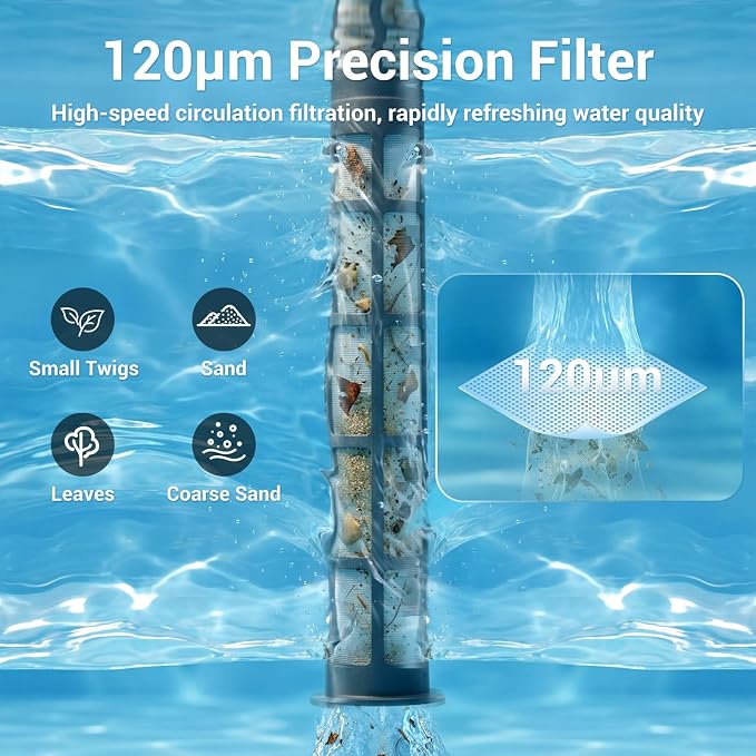 MUTAOMWY Hot Tub Vacuum,Cordless Handheld Pool Vacuum Cleaner - Pool Cleaner for Inground Pools, for Hot Tubs and Spa,15 Gallons/Min Powerful Suction