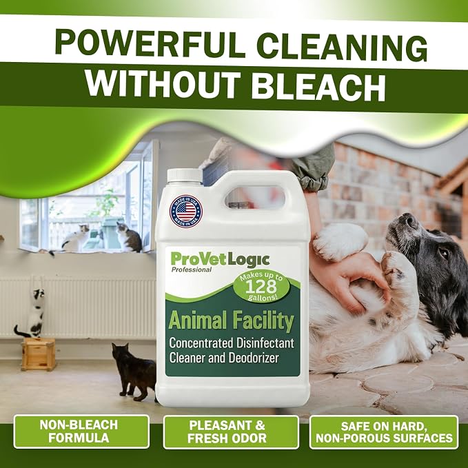 ProVetLogic Animal Facility Disinfectant Cleaner & Deodorizer (Concentrated) - Gallon