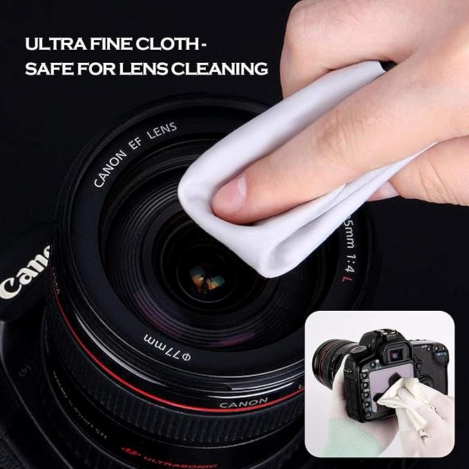 AAWipes APS-C Sensor Cleaning Kit (20 Pack of 24 mm Swabs + Anti Static Sensor Gel Stick + Microfiber Camera Cloths)