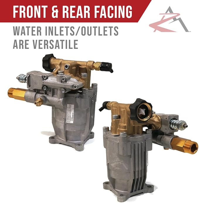 The ROP Shop Himore 3000 PSI Pressure Washer Pump 3/4" | For Karcher K2400HH, G2400HH, Honda GC160