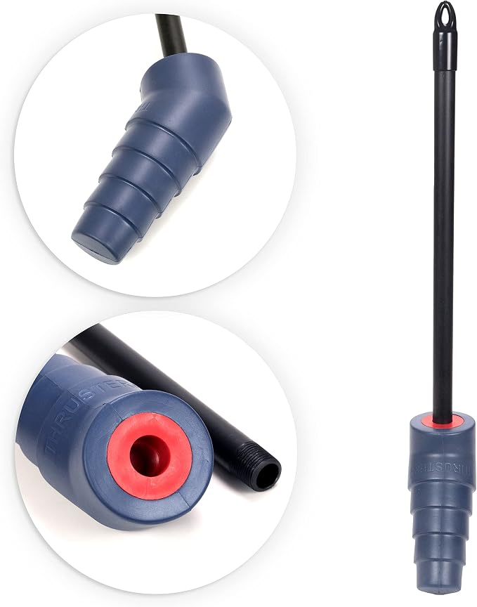 THRUSTER Professional Toilet Unblocker for US Toilets | Hydraulic Pressure Plunger for Severe Clogs and Persistent Blockages