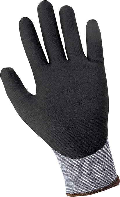 GGS Tsunami Grip Safety Gloves, Lightweight, Puncture Resistant, Secure Grip Work Gloves for Yard Work, Warehouse, Auto-Repair, 72 Pairs, XL