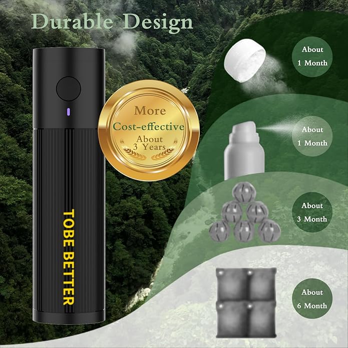 Shoe Deodorizer Rechargeable Ozone Tech Eliminates Odors in All Footwear, Auto Shut-Off Durable Freshener
