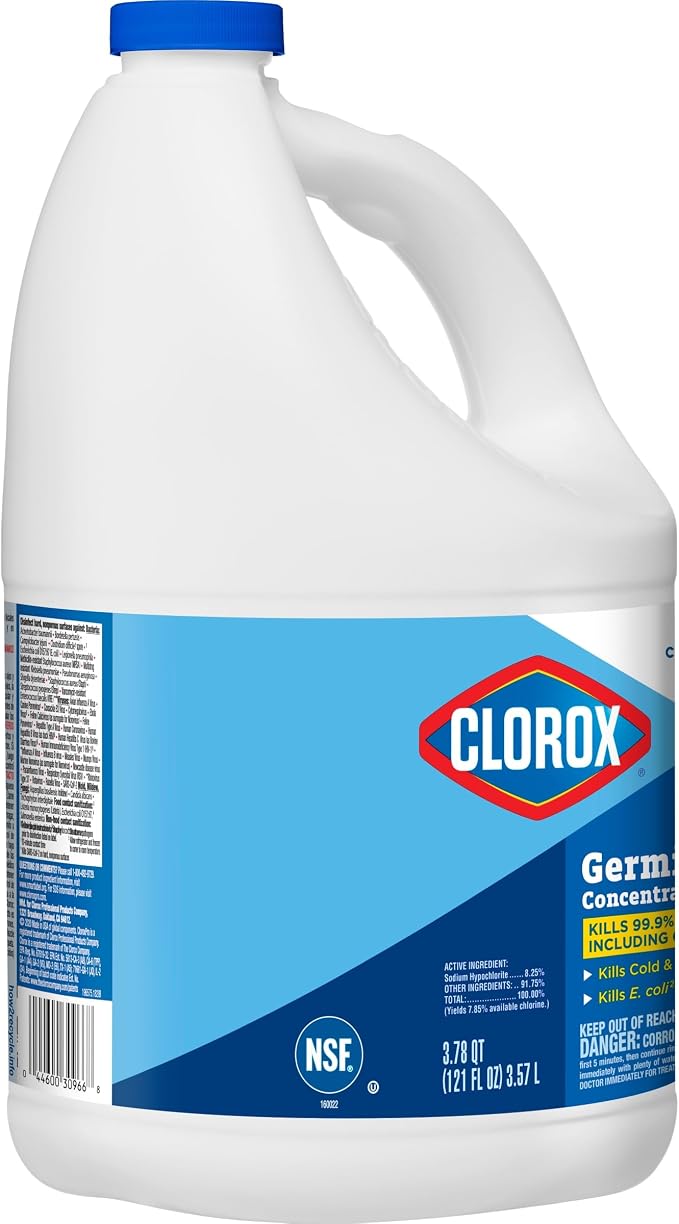 Clorox® Ultra Germicidal Bleach, 121 Oz, Case Of 3