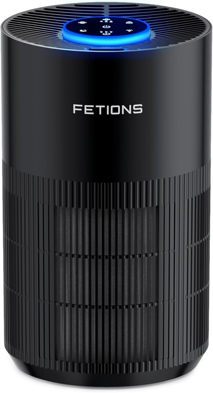 Air Purifiers for Bedroom Home up to 1200Ft²,HEPA Air Purifier for Home | with Sleep Mode, 3 Speeds, Timer, Aroma Function,Safety Child Lock