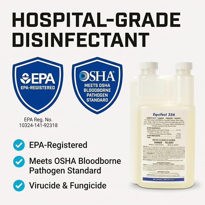 256 – EPA-Registered Hospital-Grade Disinfectant