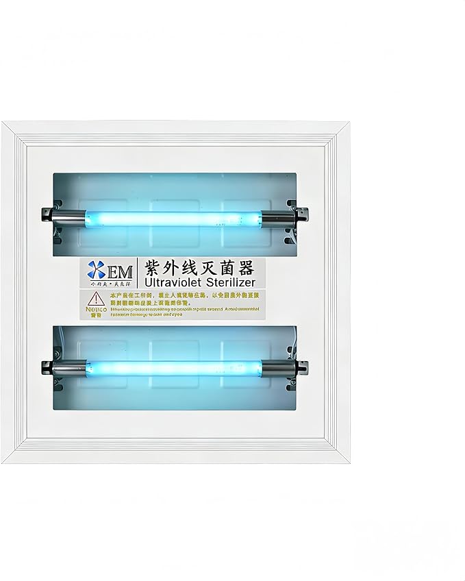 12W UV Light Sanitizer, Ultraviolet Lamp with Remote Control Portable Ultraviolet Light Sanitizer UVC Home Disinfection Device for Home, Room & Kitchen, Ultraviolet Light with 3 Speed Timings