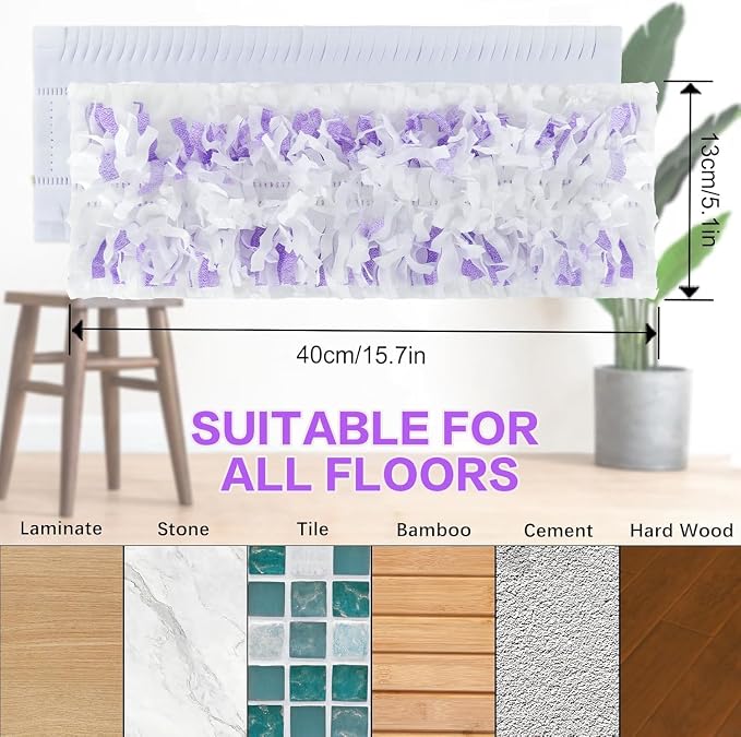 30 Pack Power Mop Refills Pad for Swiffer Power Mop, Disposable Spray Wet Pad Refills for Swiffer Powermop Multi-Surface &Wood Mopping Pad Refills
