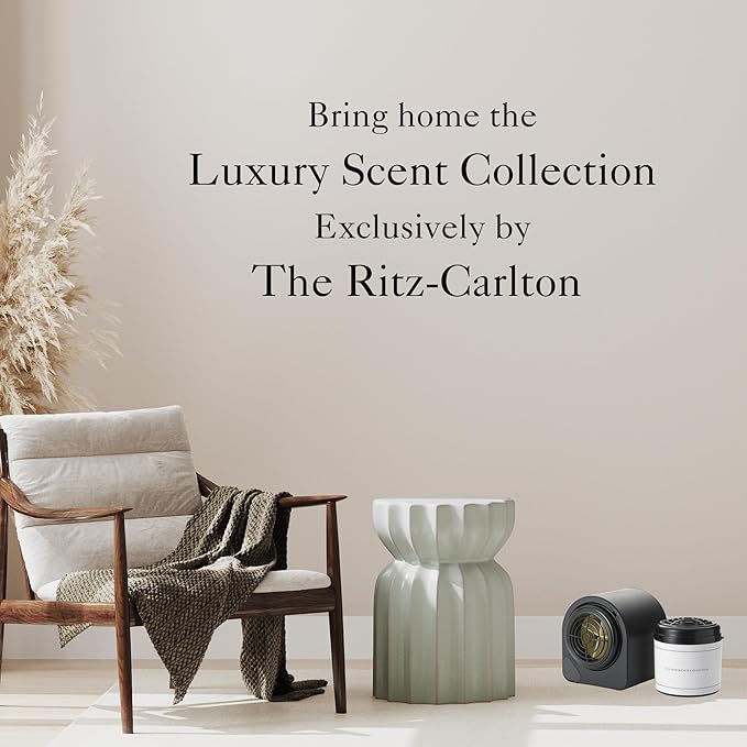 The Ritz-Carlton Home Diffuser Scent Cartridge - Sanctuary - White Tea & Thyme, Notes of Bergamot, Amber, and Florals