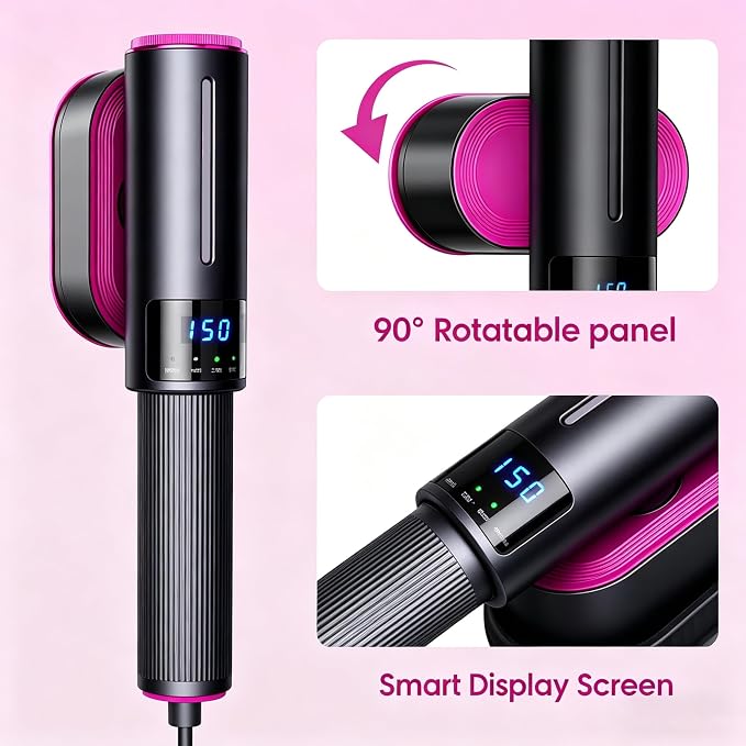 2 in 1 Travel Steamer Iron for Clothes,1200W Portable Handheld steamer for clothes, One-Button Switch, Fast Heat-Up, Quick Wrinkle Removal, Dry & Steam Ironing,110V(Black)