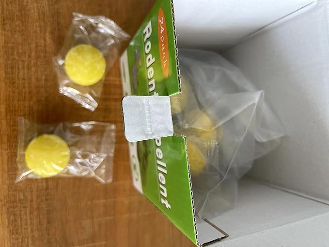 24 Pcs Moth Balls for Outdoor Use
