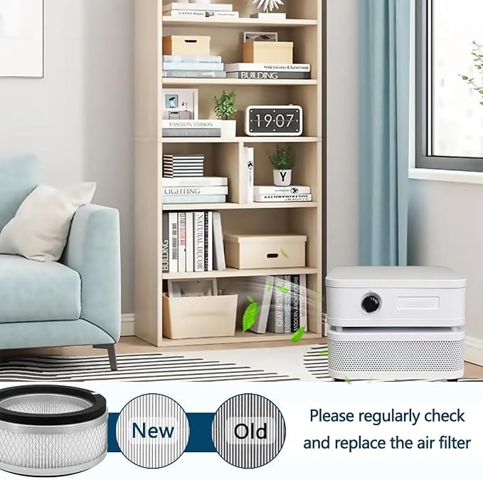 Replacement True HEPA Filter Kit Compatible with Austin Air it Room Air Purifier,Model C100CC1,HM100 (2PACK)