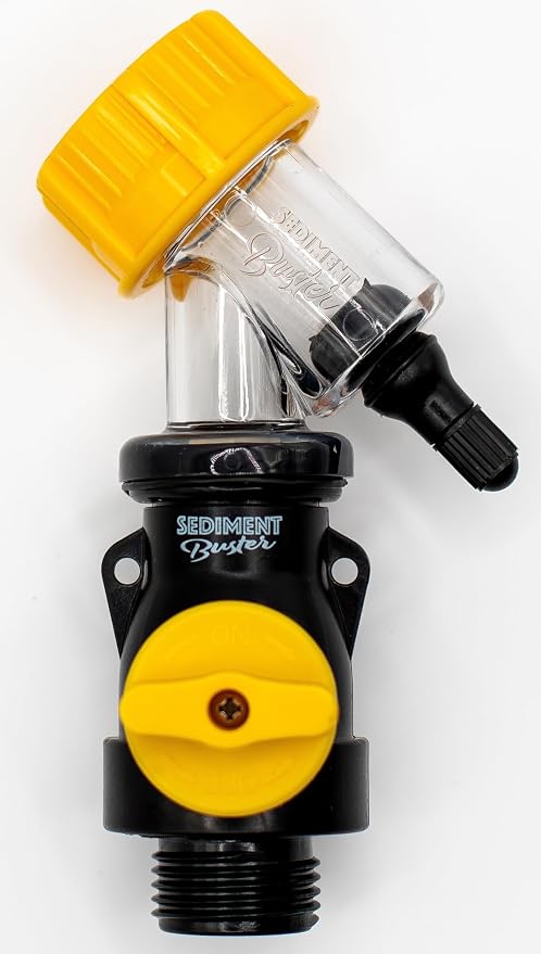 Sediment Buster UL Verified V699054 Water Heater Flushing, Cleaning Tool | Sediment Buster® breaks up, stirs and drains sediment clogs from gas or electric water heaters, includes video instructions