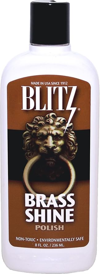 Blitz 20636 2-Pack Brass Shine Liquid Polish