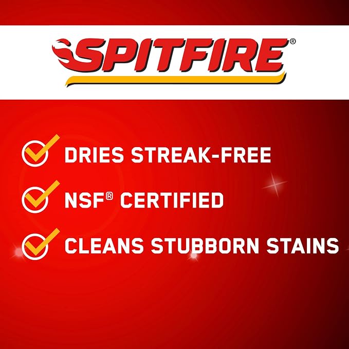 Spitfire Diversey SC 100870948 RTU Liquid Power All-Purpose Cleaner, Heavy Duty Degreaser for Shops & Kitchens, Pine Scent, Ready-to-Use Refill, 1-Gallon