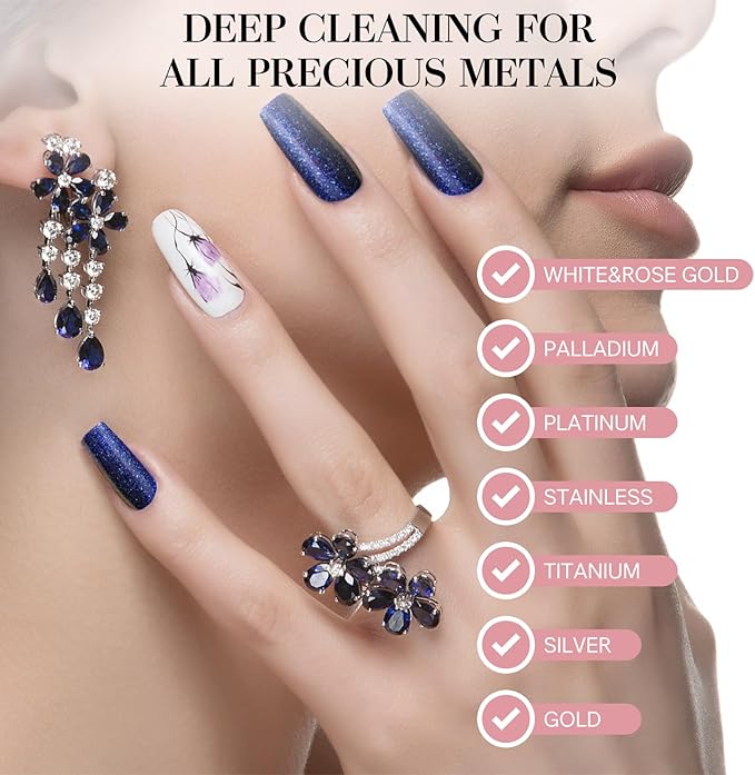 100 Pcs Jewelry Cleaning Cloth, Professional Polishing Cloth Individually Wrapped, Pink Silver Polishing Cloths for Jewelry Sterling Silver Gold Platinum Watch Coins and More (3.2" x 3.2")