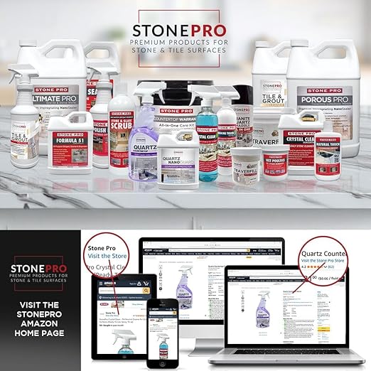 StonePro Pro Sealer Gallon - Impregnating Sealer for Marble & Tile