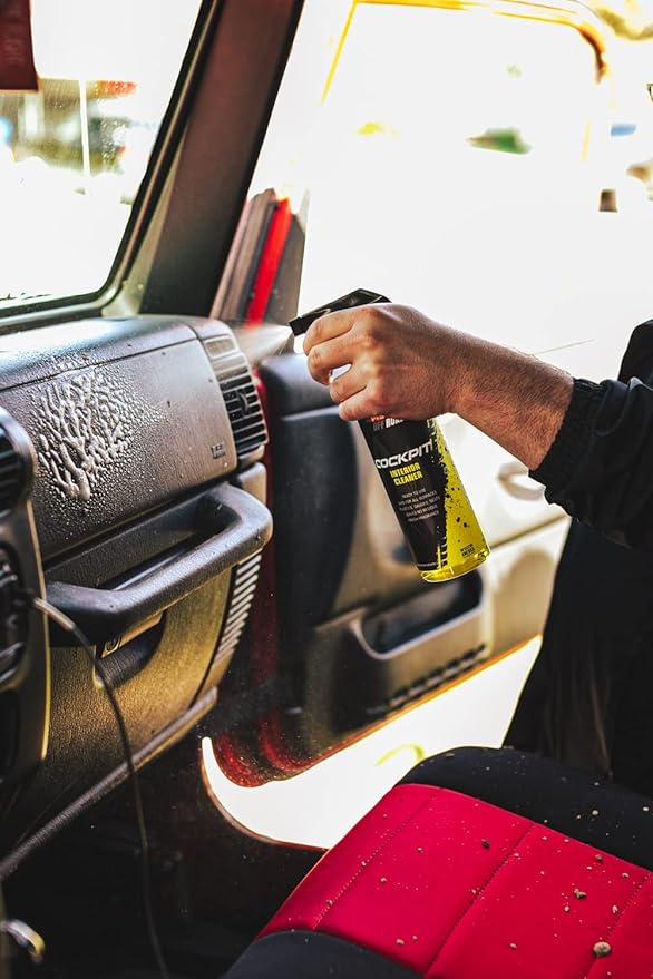 P&S Off Road Cockpit Interior Cleaner – Residue-Free for Plastics, Vinyl, Rubber & Leather – Safe & Ready-to-Use for ATVs, UTVs, Side-by-Sides & More - 1 Gallon