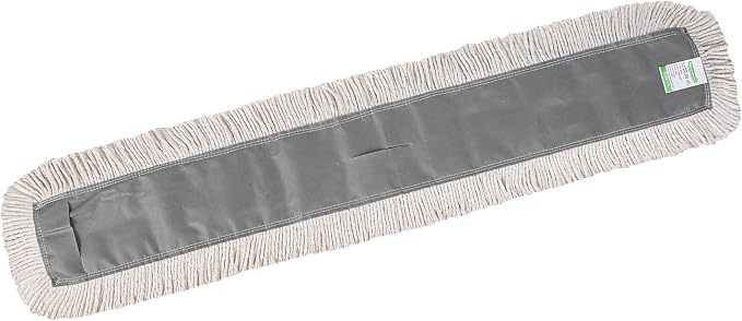 Restaurantware-MOP HEAD ONLY: Clean Tek Professional 48 x 5 Inch Dry Mop Head, 1 For Dusting - Frame Sold Separately, Disposable, Cotton, For Home And Commercial Use