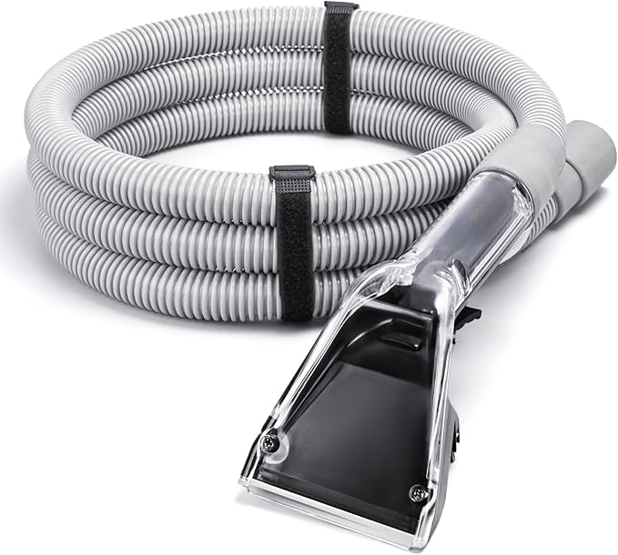 OEM Standard Upholstery Tool Attachment, Better Extractor Hose Kit Compatible with Mighty Pro|Mighty Pro X3|Wide Track Carpet Cleaning Machines, Shop Vac Extractor Kit for Carpet & Upholstery Cleaning