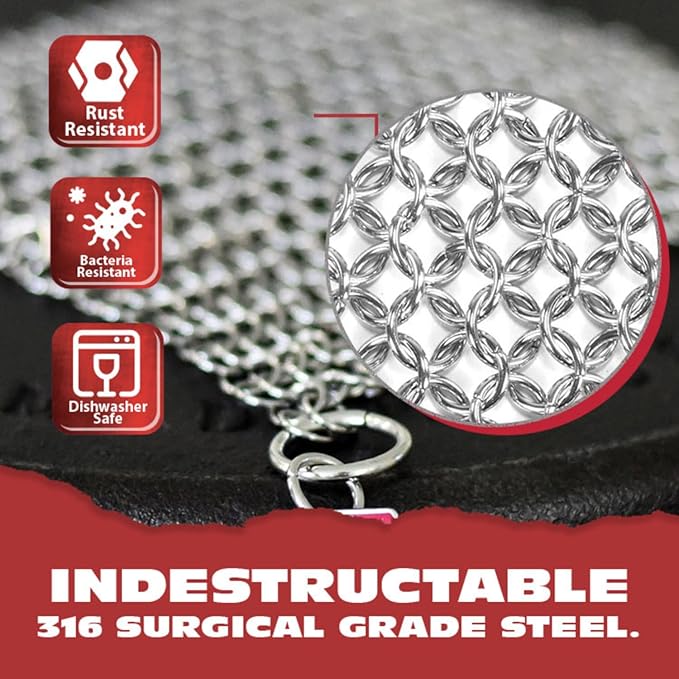 Cast Iron Care Kit: 9"x6" Scrubber, Wax, 6" Bonus Scrubber