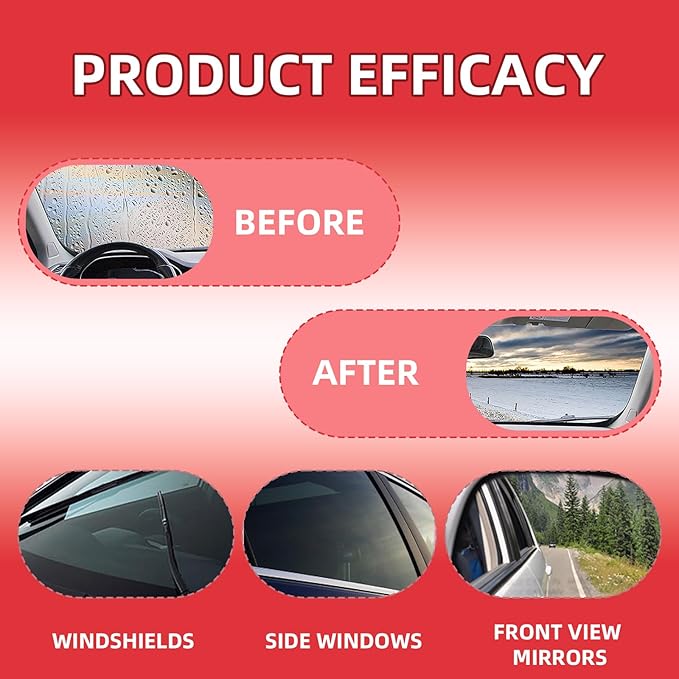 Oil Film Cleaning Brush for Car Windows（1PC）,Automotive Oil Film Cleaning Brush,Glass Cleaning Board,Clearvision Glass Cleaner, Car Window Cleaner and Enhance Driving Safety