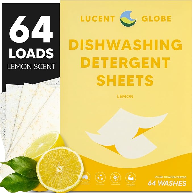 Lucent Globe Dishwashing and Toilet Strips/Sheets Bundle