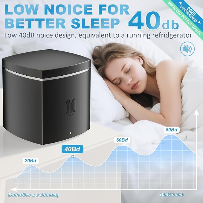 Ultrasonic Retainer Cleaner for Dentures - Sonic Denture Cleaner Machine for Mouth Guard Retainer Washer Sliver Jewelry Ring Brace Toothbrush Head Jewelry 43kHz Dental Tools Black