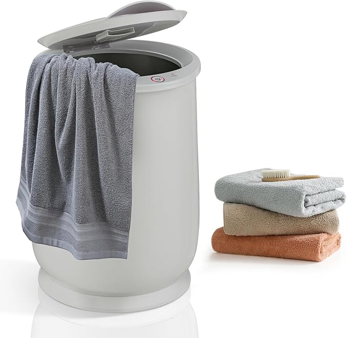 WELLHUT 21L Hot Towel Warmer Bucket, Bathroom Towel Warmers with Fragrance Holder, Insulation Function, Overheat Protection Device & Hot Surface Indicator, Blanket Towel Warmers for Bathroom