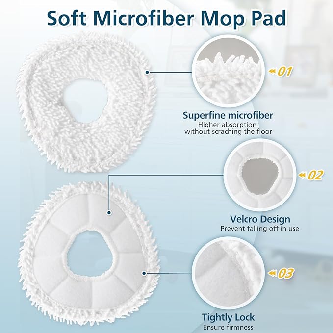 Replacement Parts Accessories Compatible with Narwal Freo Robot Vacuum ONLY, 1 Roller Brush,4 HEPA Filters, 4 Mop Pads, 6 Side Brushes, NOT for Freo Z10/Z10 Ultra/Z Ultra/X Ultra