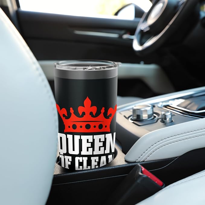 Queen of Clean Cleaning Stainless Steel Insulated Tumbler